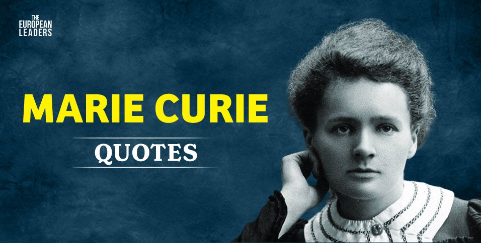 Marie Curie Quotes